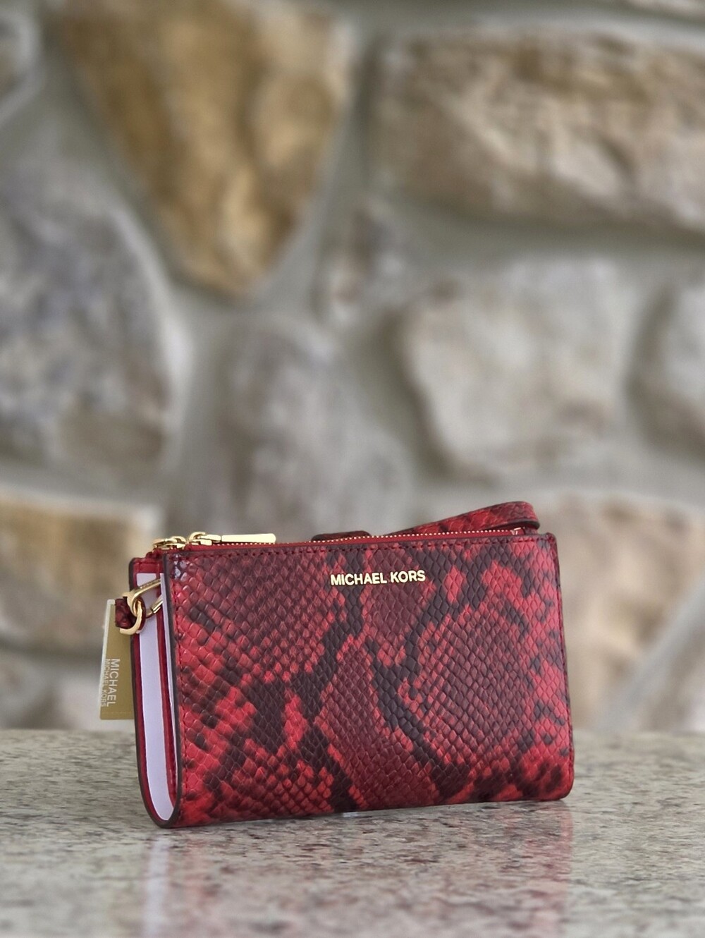 Michael Kors Jet Set Double Zip Wristlet - Picture 1 of 6